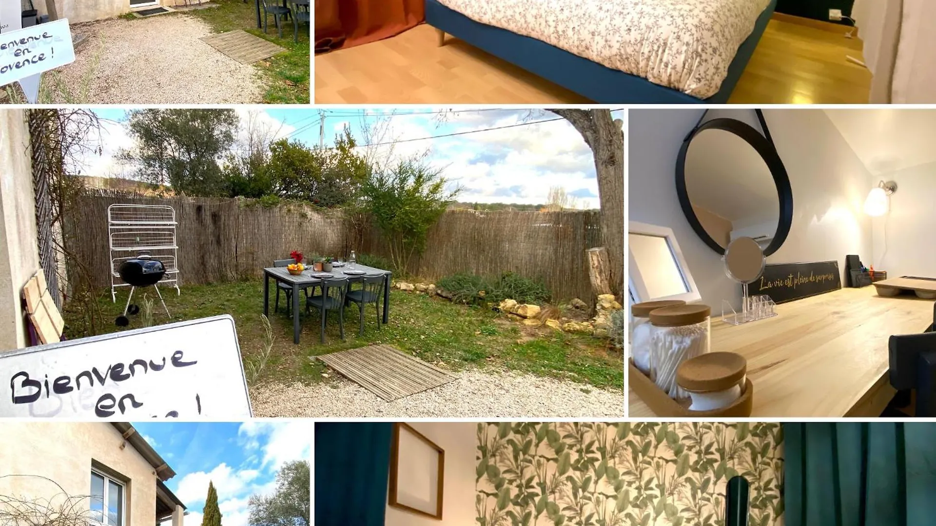 Eden L Jardin, Bbq, Duplex L Parking Gratuit & Super Wifi L Vue Panoramique Sainte-Victoire Lägenhet Aix-en-Provence 0*,  Frankrike